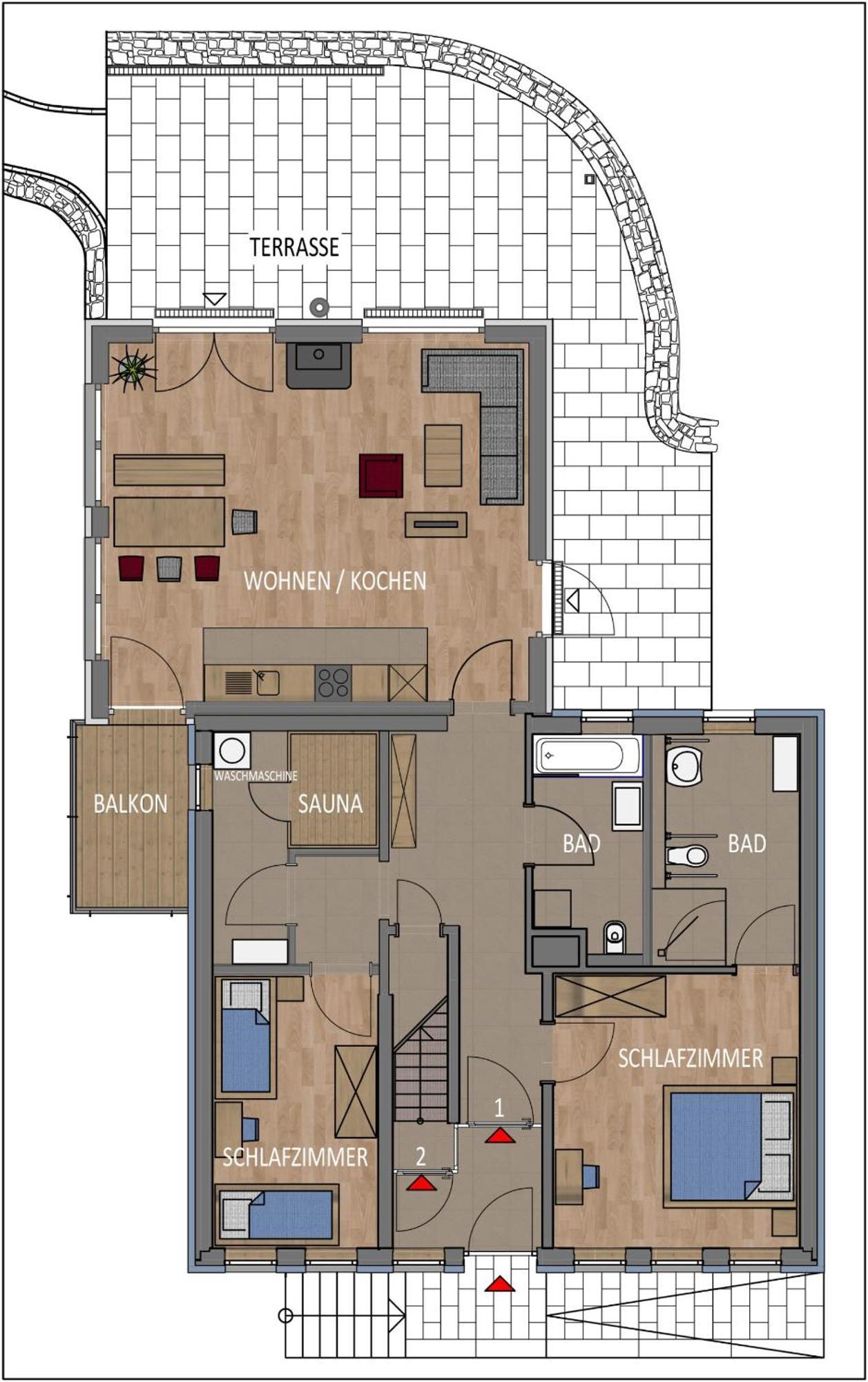 Bergmannstrost 5 Sterne Ferienwohnung Sankt Andreasberg Esterno foto